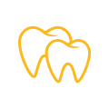 Icon of a pair of teeth