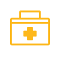 Icon of a first aid kit